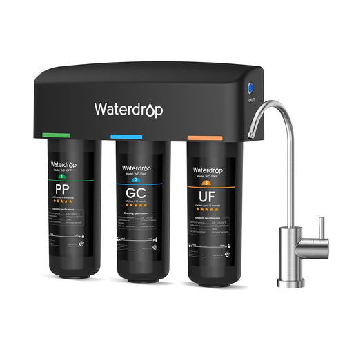 Waterdrop TSB-UF Ultra Filtration Under Sink Water Filter System