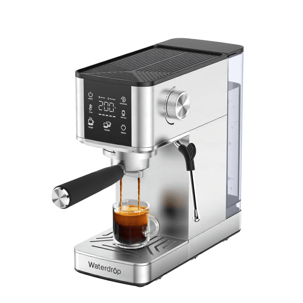 Waterdrop MC-02-M Semi-Automatic Espresso Machine, Coffee Maker with 20 Bar Pressure