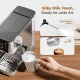 Waterdrop MC-02-M Semi-Automatic Espresso Machine, Coffee Maker with 20 Bar Pressure