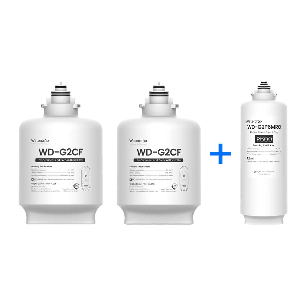 Replacement Filters Bundle For G2P600