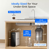 Ultrafiltration Under Sink Water Filter System Waterdrop TSU-W
