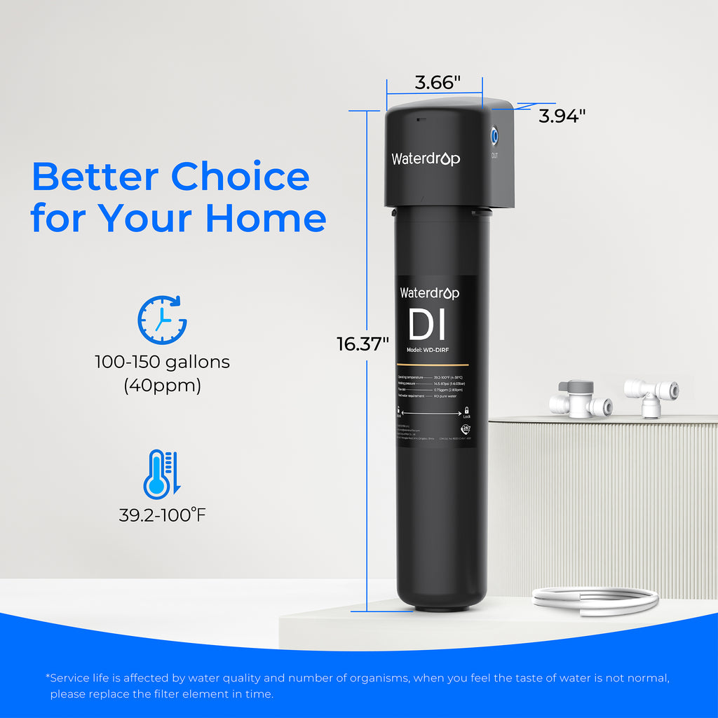 Waterdrop Deionized Water Filter System WD-DI
