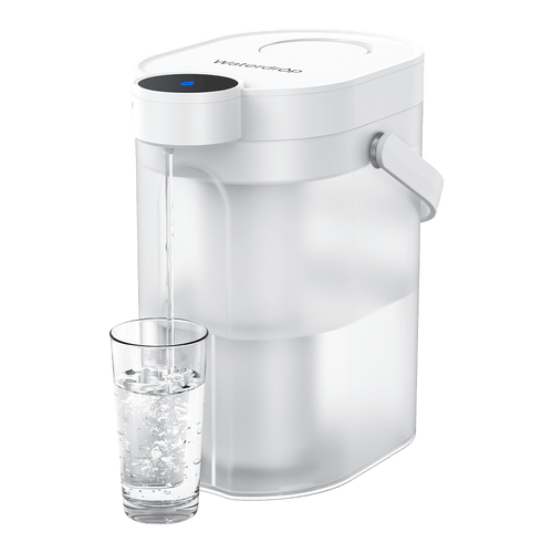 Waterdrop ED25TW Rechargeable Water Filter Dispenser, 5-Stage Countertop System, Reduces TDS, Portable Design