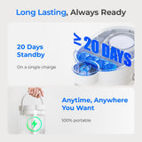 Waterdrop ED25TW Rechargeable Water Filter Dispenser, 5-Stage Countertop System, Reduces TDS, Portable Design