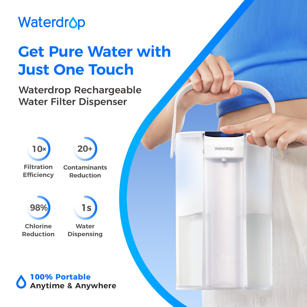 Waterdrop ED61 Rechargeable Water Filter Dispenser