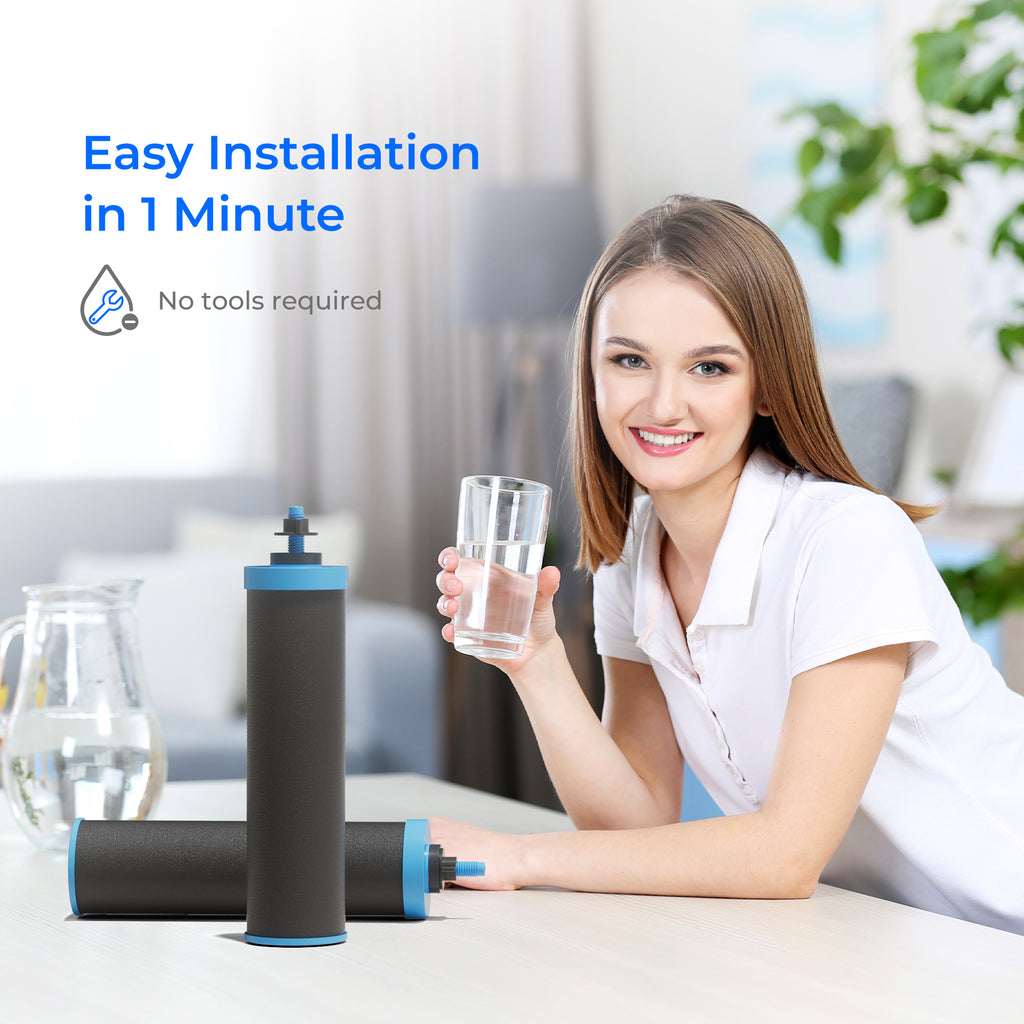 Waterdrop Alkaline Water Filter, Replacement for Berkey® Gravity Water Filter System