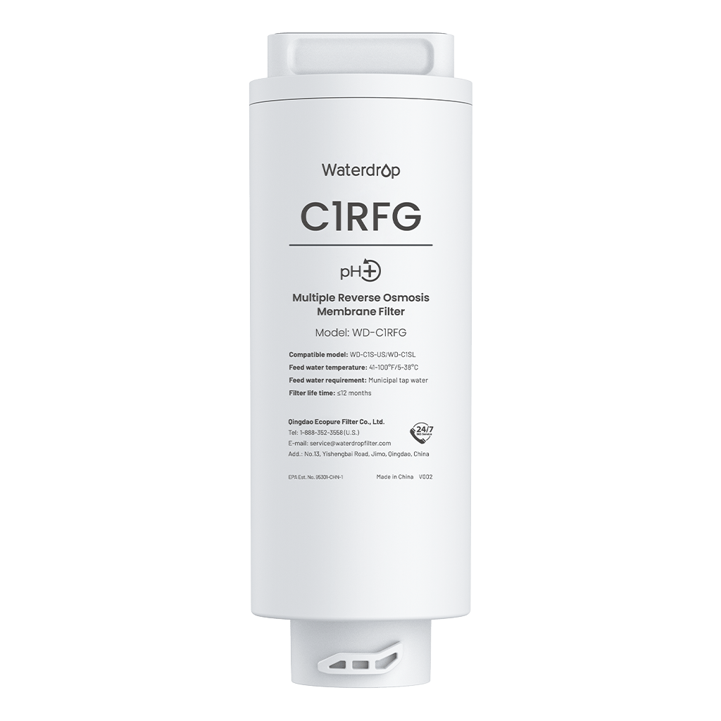 Waterdrop C1RFG Replacement Filter for C1S and C1SL Countertop CoreRO System