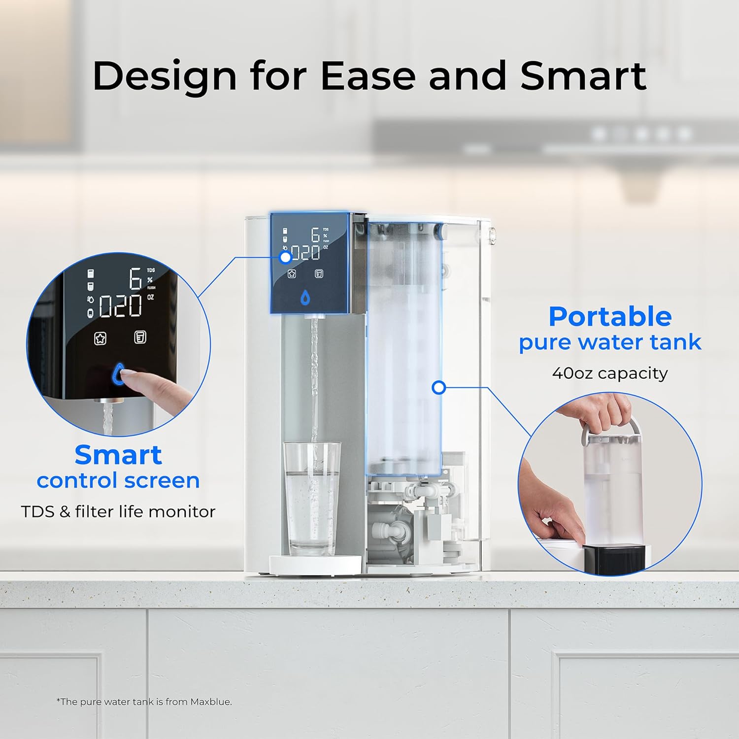 Waterdrop Alkaline Countertop CoreRO System C1SL - Thumbnail 5