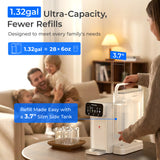 Waterdrop Instant Hot and Cold Countertop Water Filter Dispenser CT01