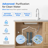 Waterdrop DST Stainless Steel Under Sink Water Filter System