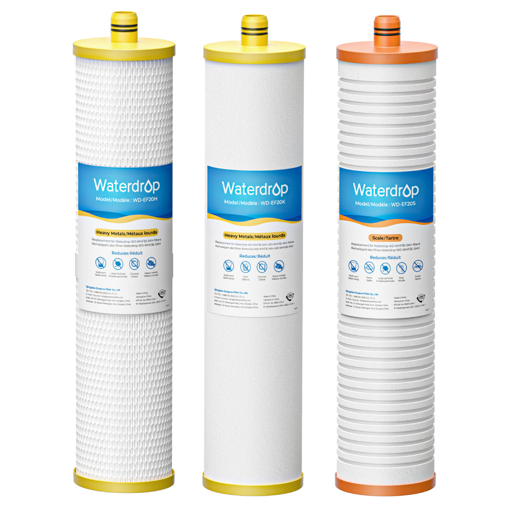 Waterdrop EF20SKH Whole House Water Filter, Compatible with WHF3E-SKH