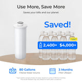 Waterdrop Replacement Filter For WD-ED07LW Plastic Water filter pitcher