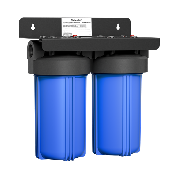 Waterdrop WHF21-PG 5 Micron 2-Stage Whole House Water Filtration System