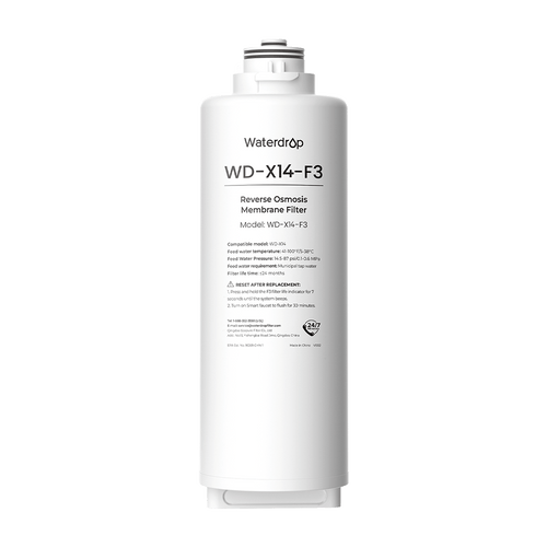 X14-F3 Filter for Waterdrop Master X14 Reverse Osmosis System | 1400 GPD