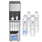 Waterdrop Y1CH Mineral Reverse Osmosis Bottleless Water Cooler, Silver