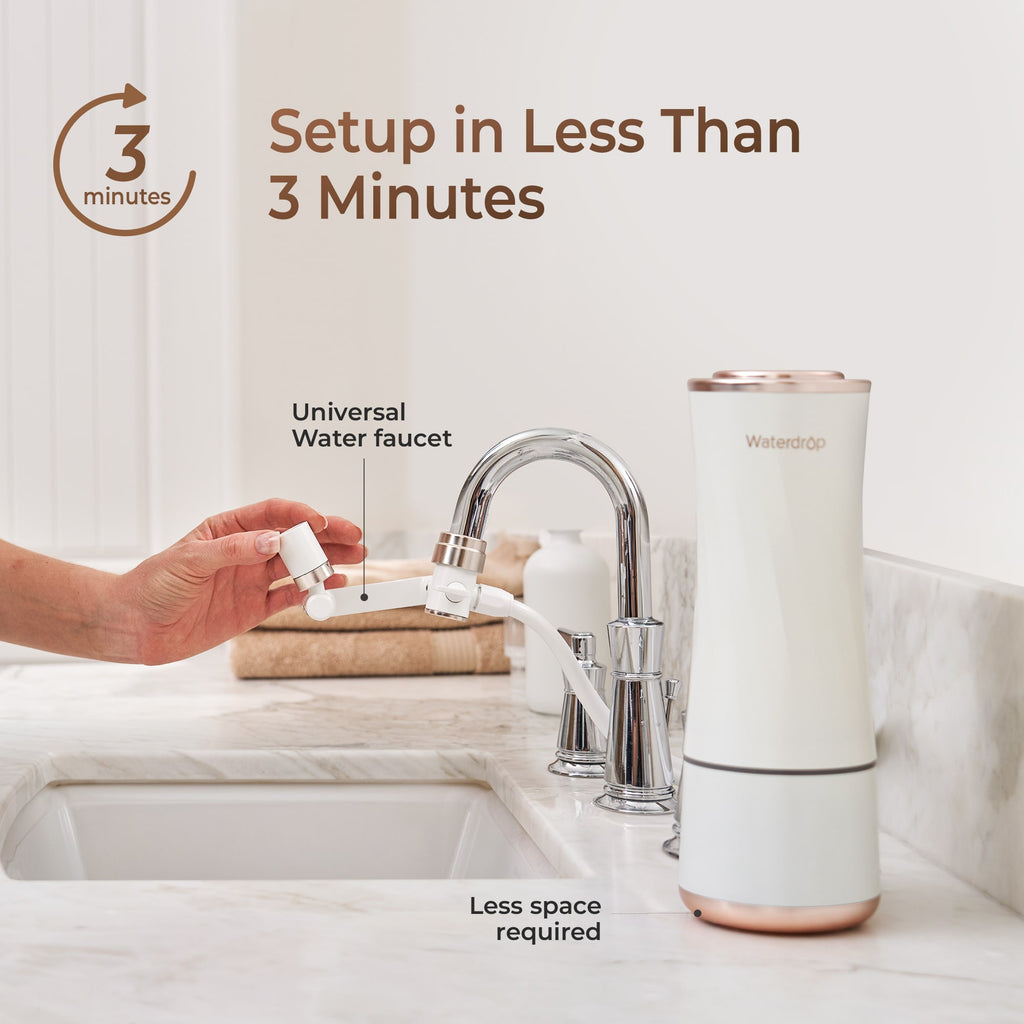 Waterdrop Skincare Face Washer With Water Filter Faucet