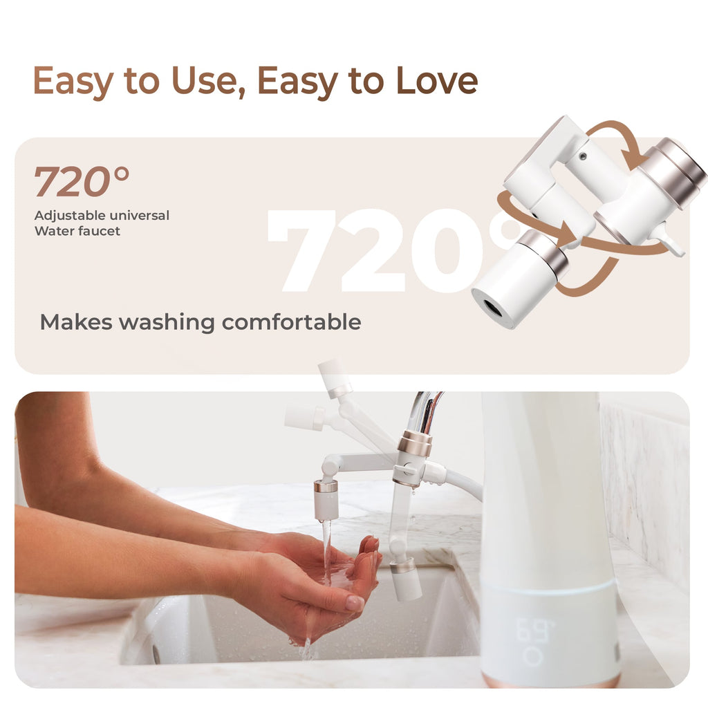 Waterdrop Skincare Face Washer With Water Filter Faucet