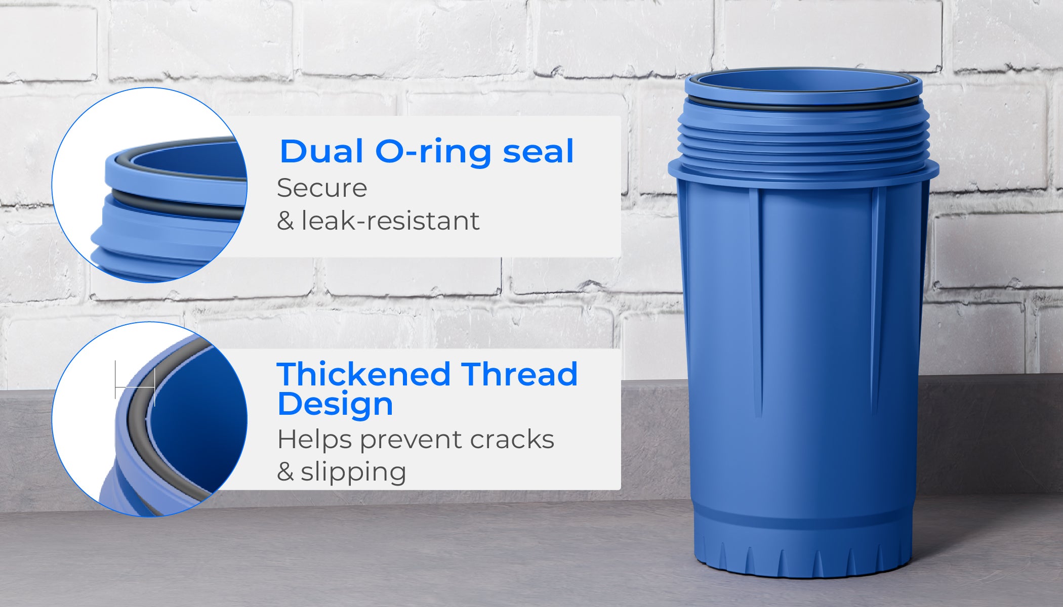 Engineered to Help Prevent Leaks