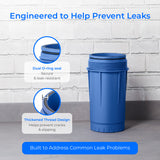 Waterdrop WHF2E-PC Whole House Water Filter System, 4-Stage Filtration | NSF/ANSI 372