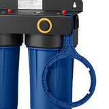 Waterdrop WHF2E-PC Whole House Water Filter System, 4-Stage Filtration | NSF/ANSI 372