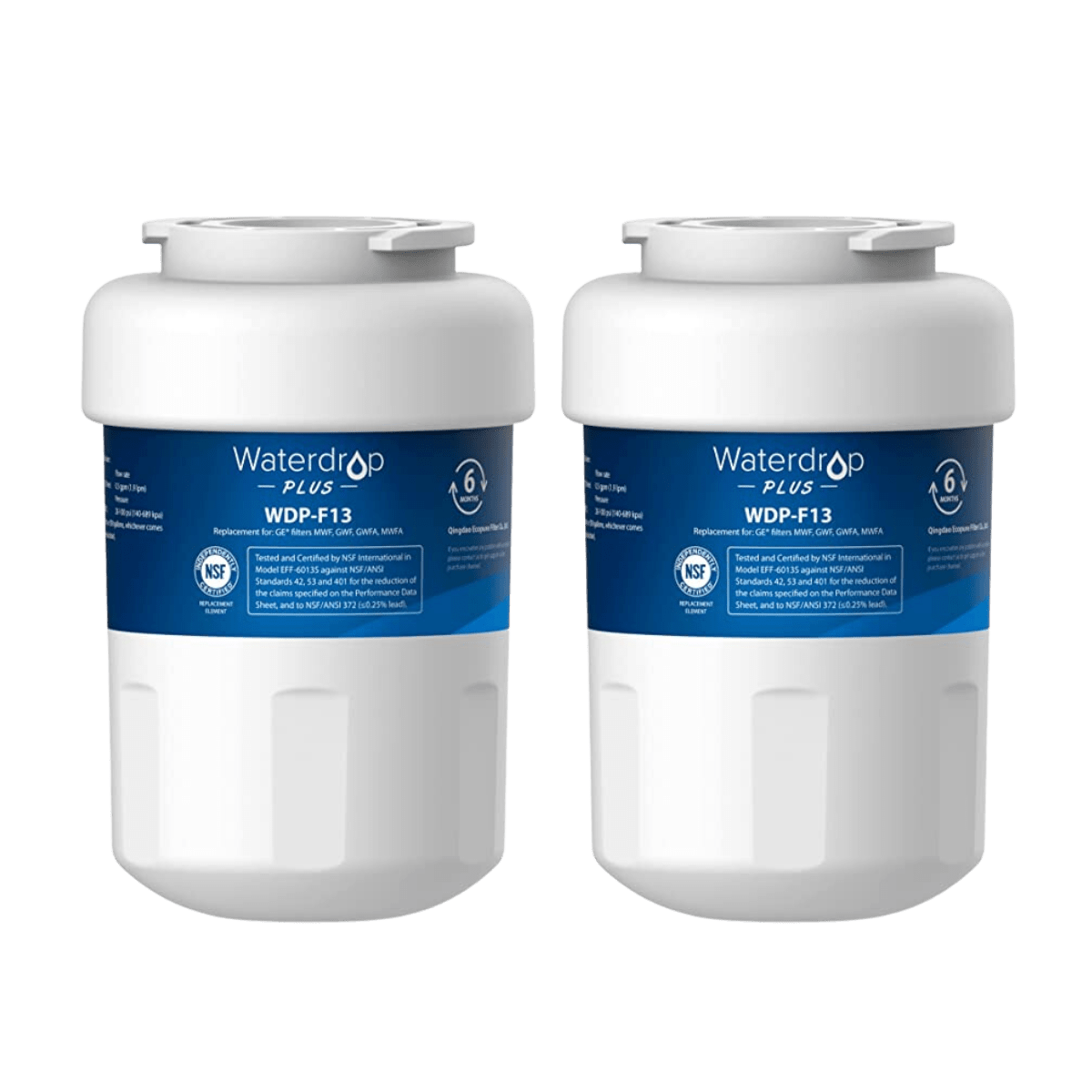 Waterdrop Replacement for GE MWF Refrigerator Water Filter