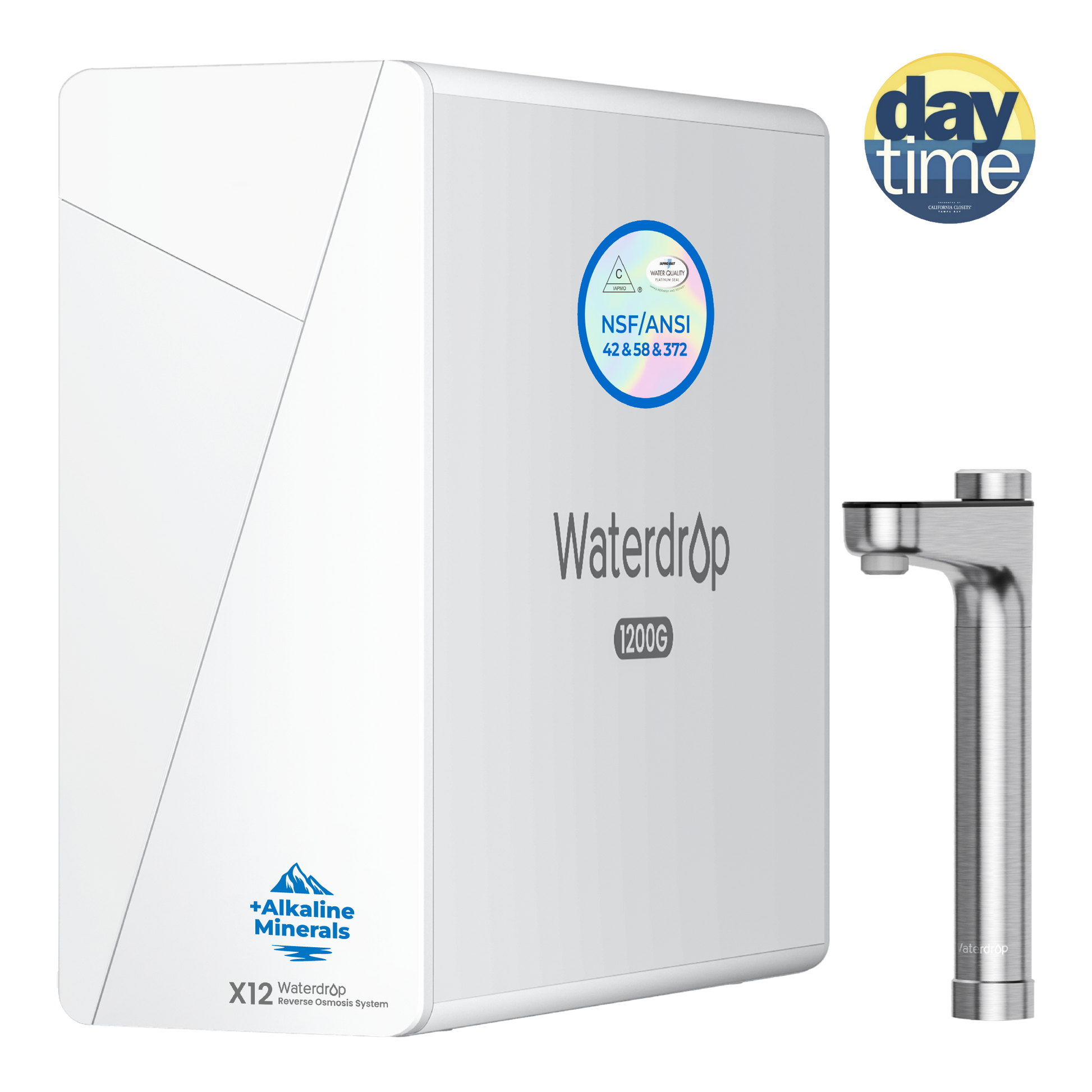 Waterdrop X Series Reverse Osmosis System, X12