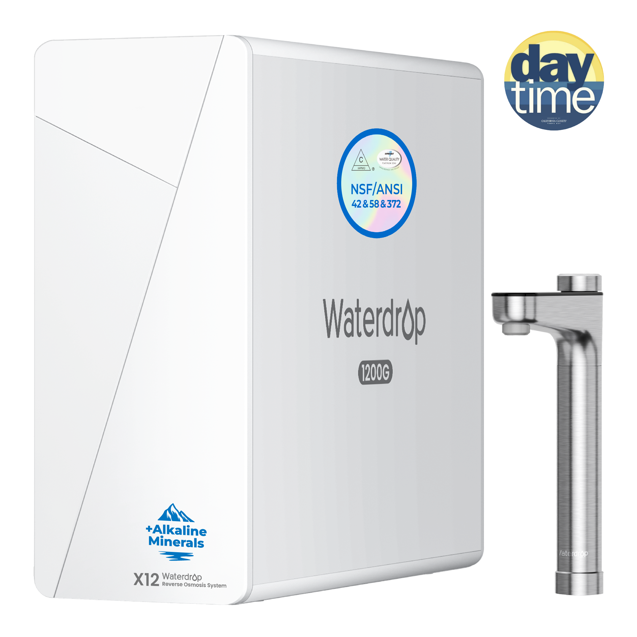 Waterdrop X Series Reverse Osmosis System, X12