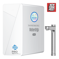 Waterdrop X Series Dual Flow Reverse Osmosis System, X12-PRO