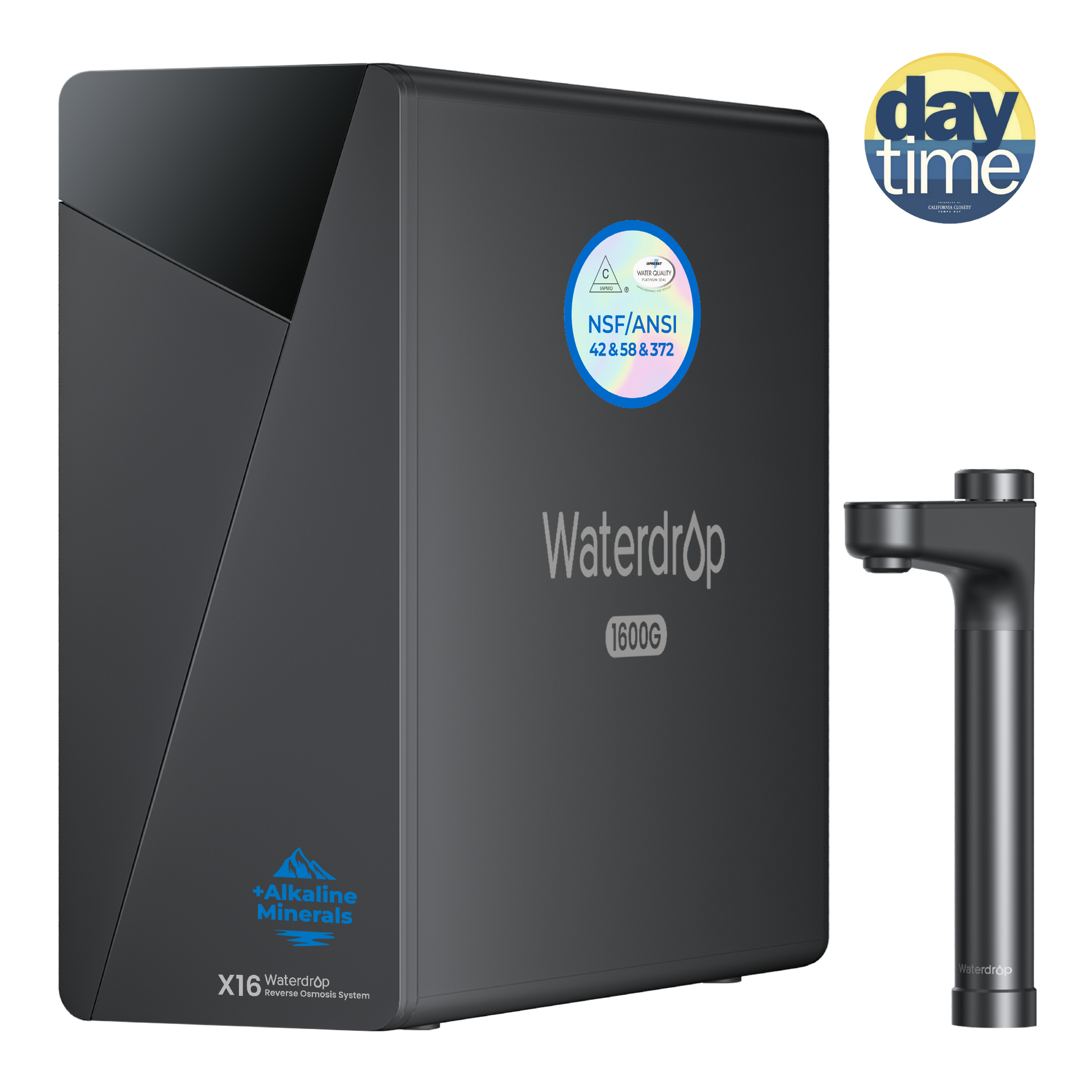 Waterdrop X Series Undersink Reverse Osmosis System, X16