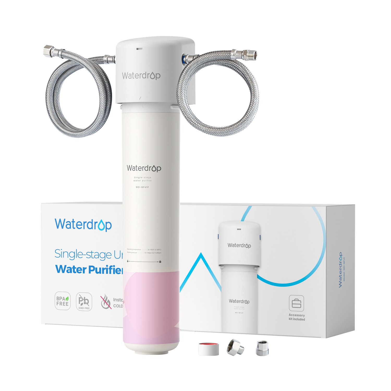 Waterdrop Skincare Water Softening System for Skin & Hair