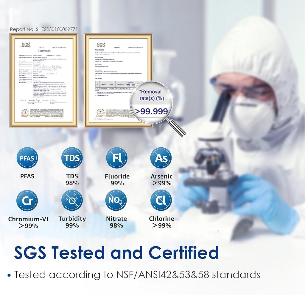 Waterdrop K6 Alkaline RO System Instant Hot Water Dispenser