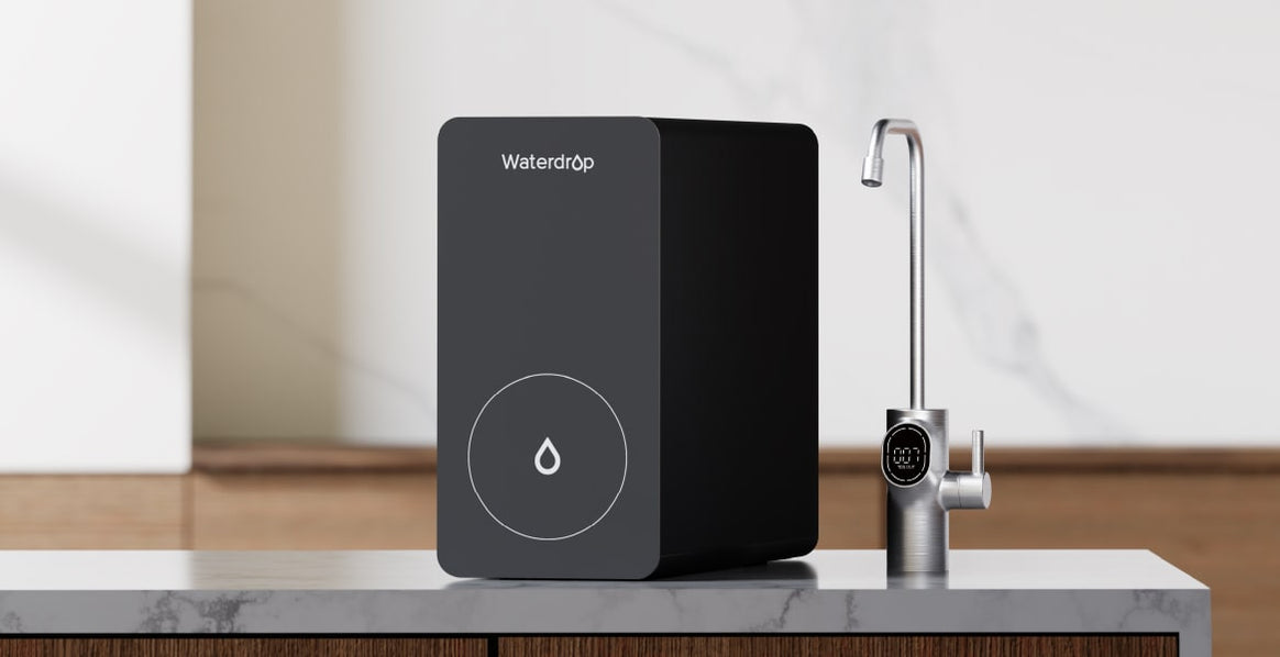 600GPD Under Sink Reverse Osmosis System - Waterdrop D6