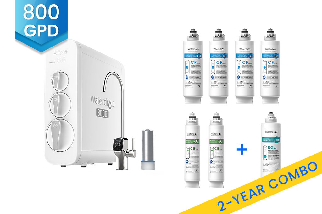 G3P800 RO System with an Extra Two-Year Filter Combo