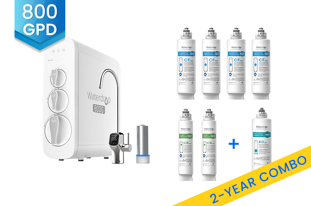 G3P800 RO System with an Extra Two-Year Filter Combo