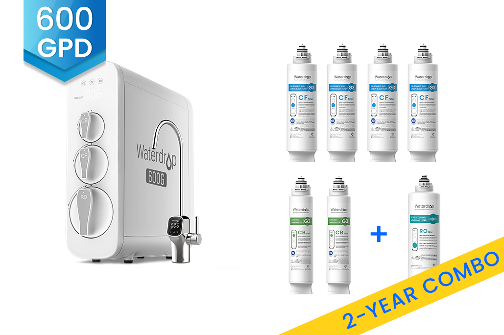 G3P600 RO System with an Extra Two-Year Filter Combo