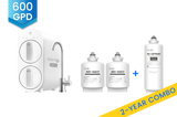 G2P600 RO System with an Extra Two-Year Filter Combo