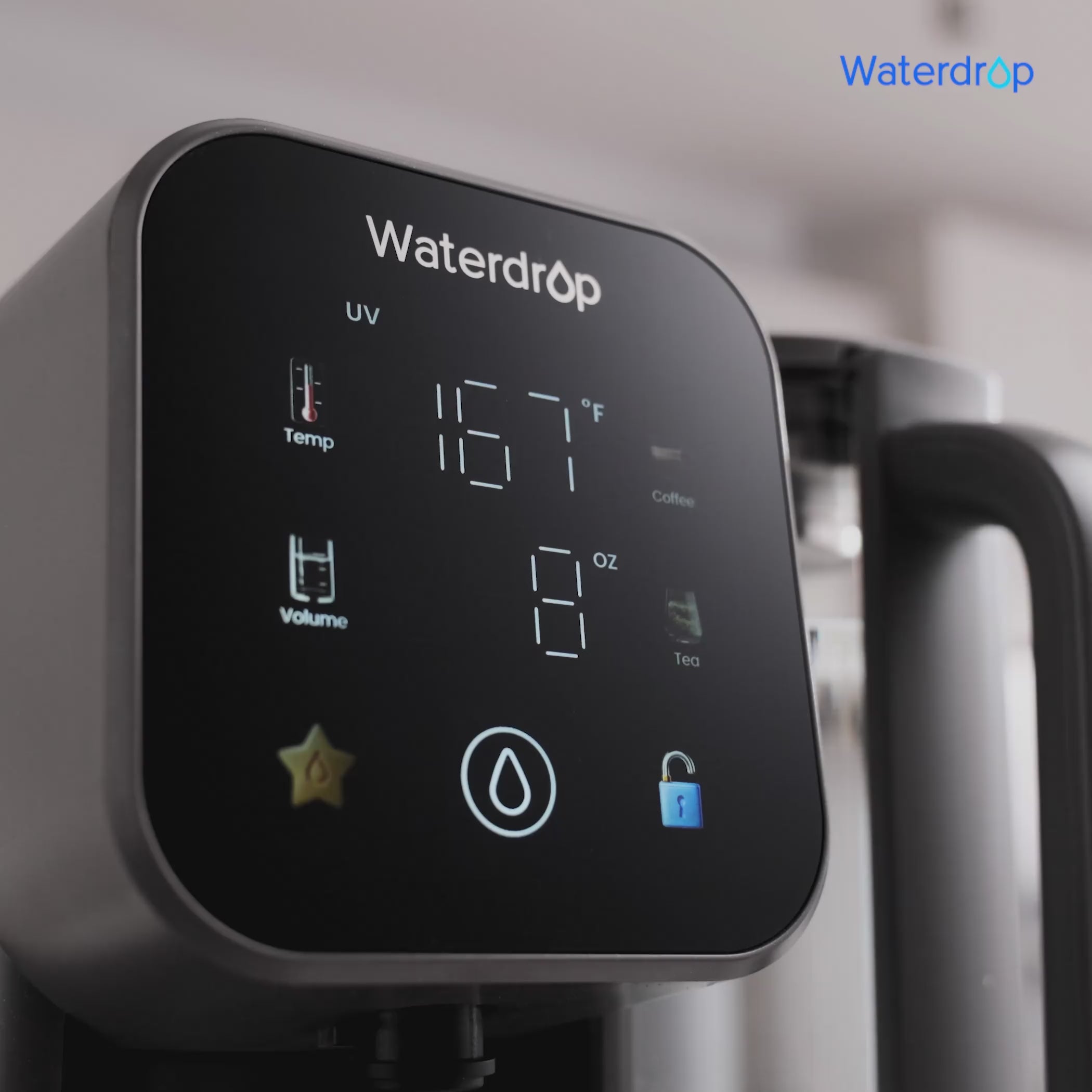 Hot Purified Mineral Water