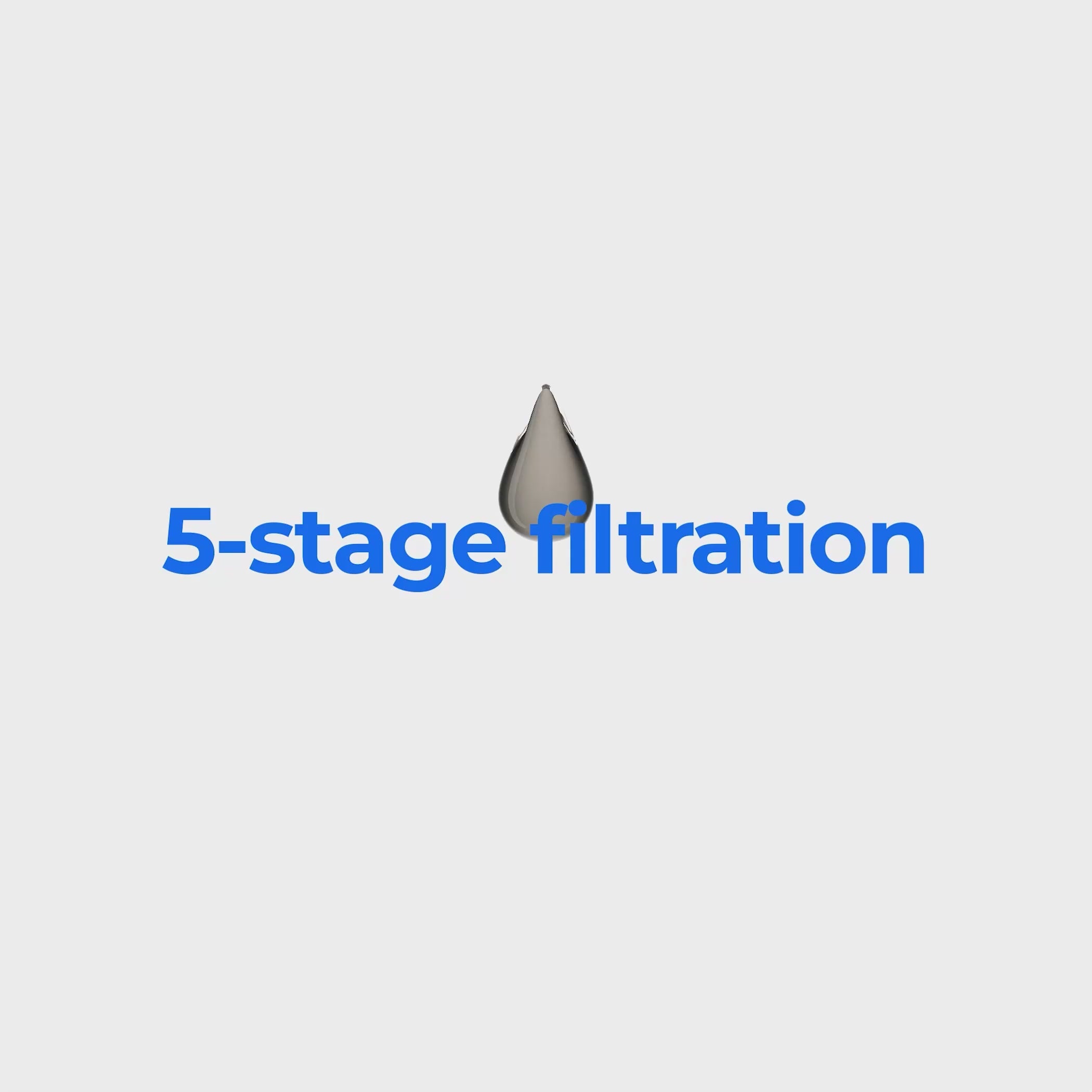 5-stage Filtration for Healthy Water