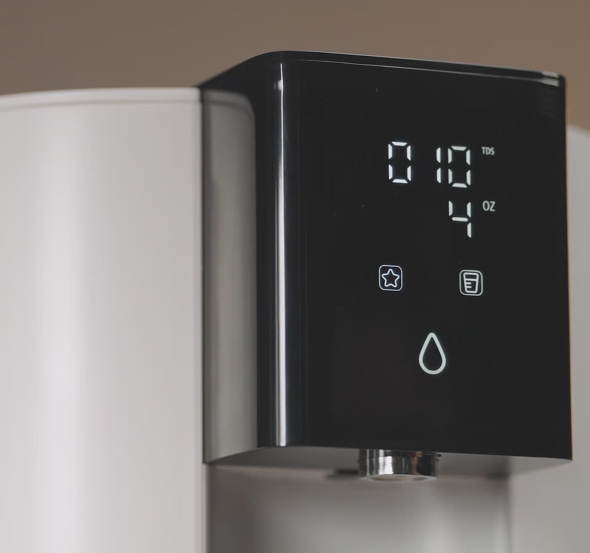Instant Room-Temp Pure Water with 5 Volume Options