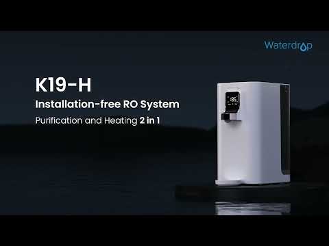 Instant Hot Countertop RO System - Waterdrop K19