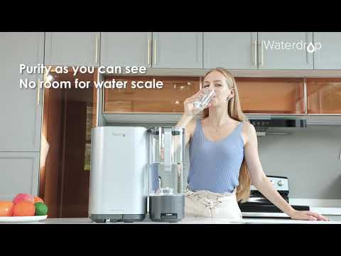 Waterdrop M5 Countertop Reverse Osmosis Water Filter with Portable Water Pitcher