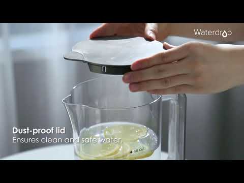 Waterdrop M5 Countertop Reverse Osmosis Water Filter with Portable Water Pitcher