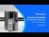 Waterdrop A2 Reverse Osmosis Hot Cold Water Dispenser with Replacement Pitcher Combo