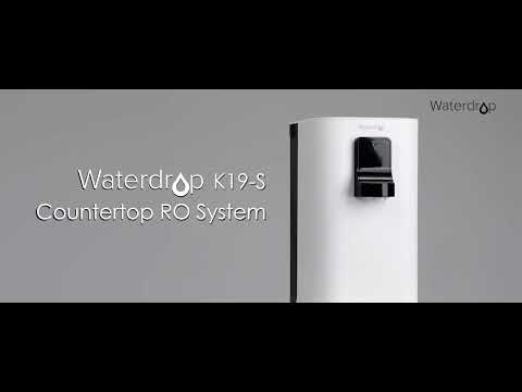Waterdrop K19-S Countertop Reverse Osmosis Water Filter System, 3:1 Pure to  Drain, Reduce PFAS, No Installation Required, BPA Free