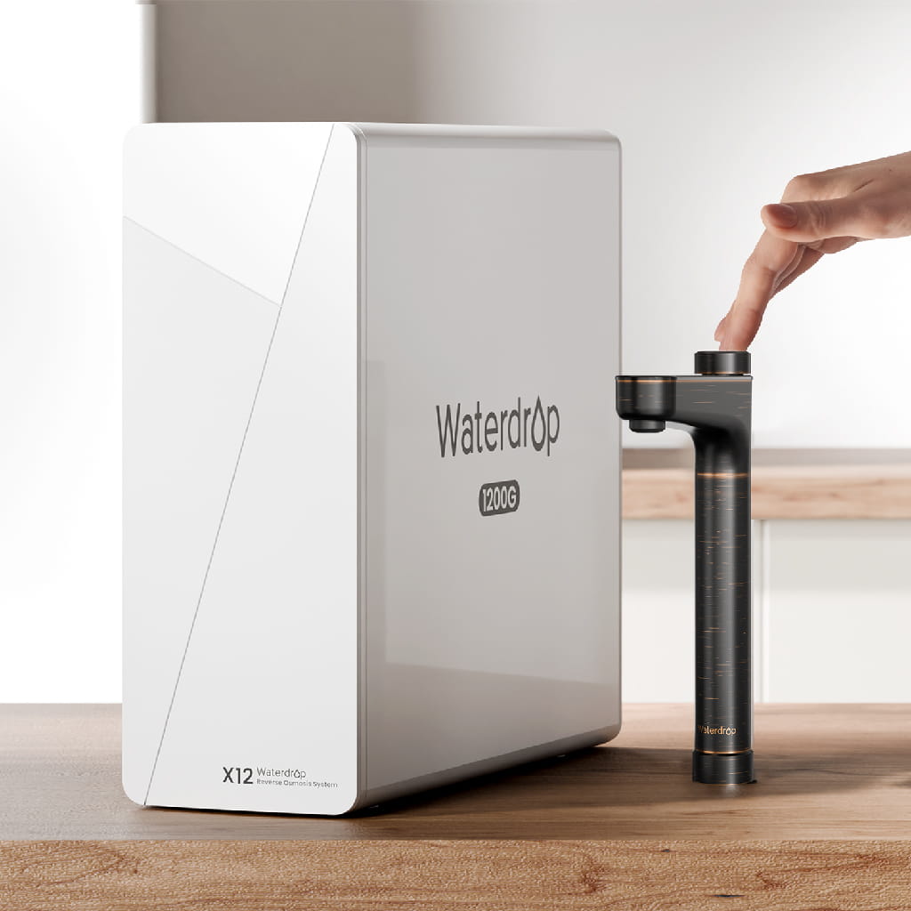 Waterdrop X Series Reverse Osmosis System, X12-Bronze