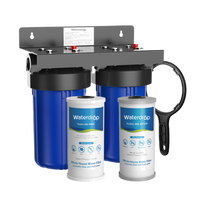 Waterdrop 2-Stage Whole House Water Filter System Reduce Iron&Manganese
