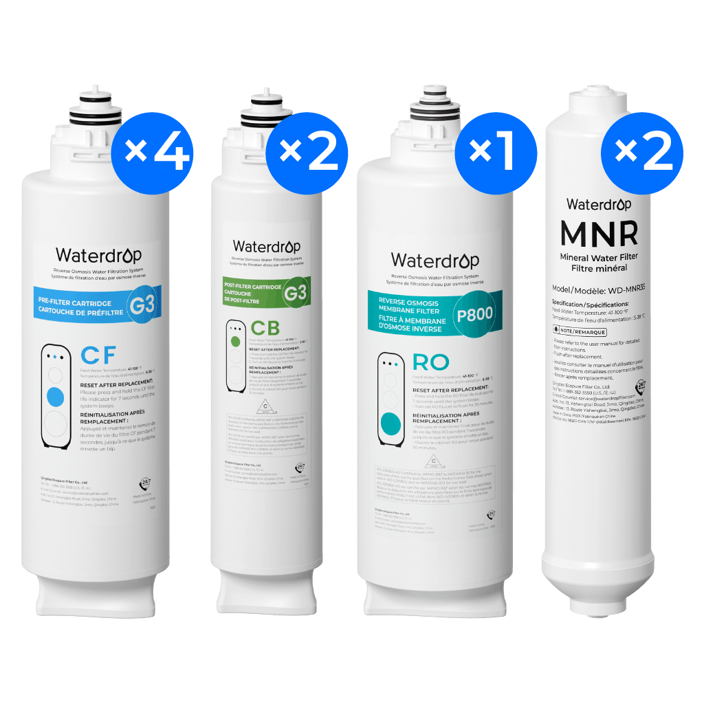 Two-Years Remineralization Replacement Filter Set for G3P800