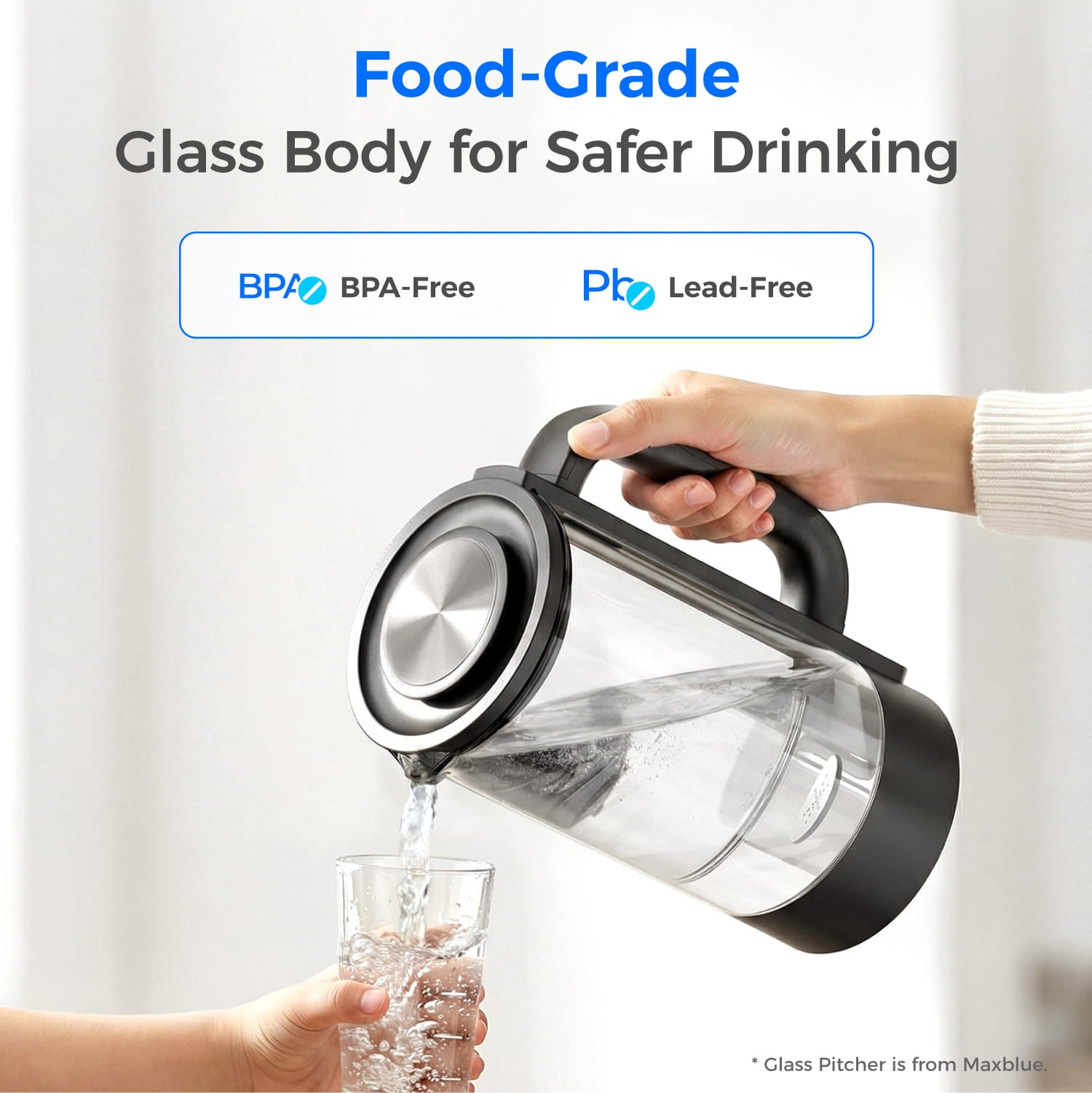 Water Pitcher for M6H & M6CG Countertop Reverse Osmosis System