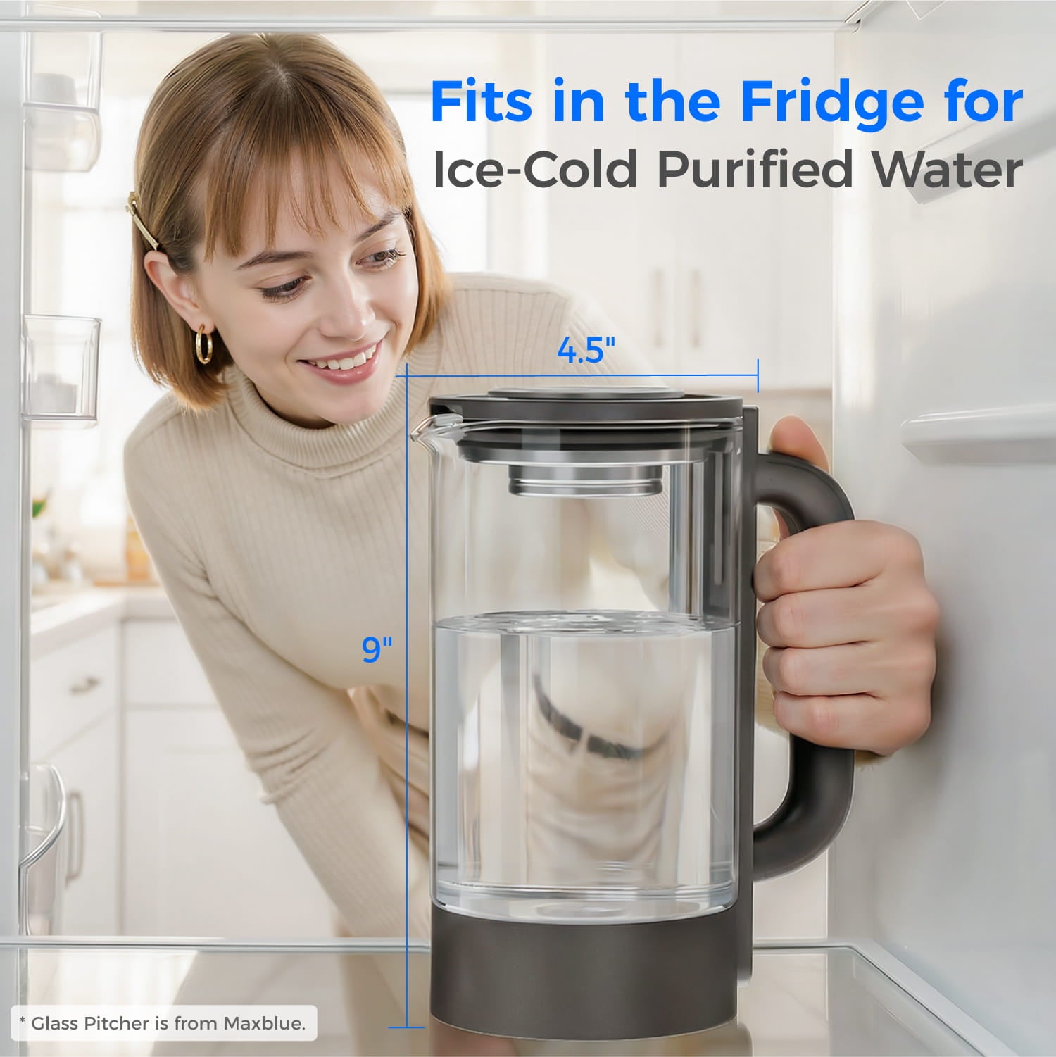 Water Pitcher for M6H & M6CG Countertop Reverse Osmosis System