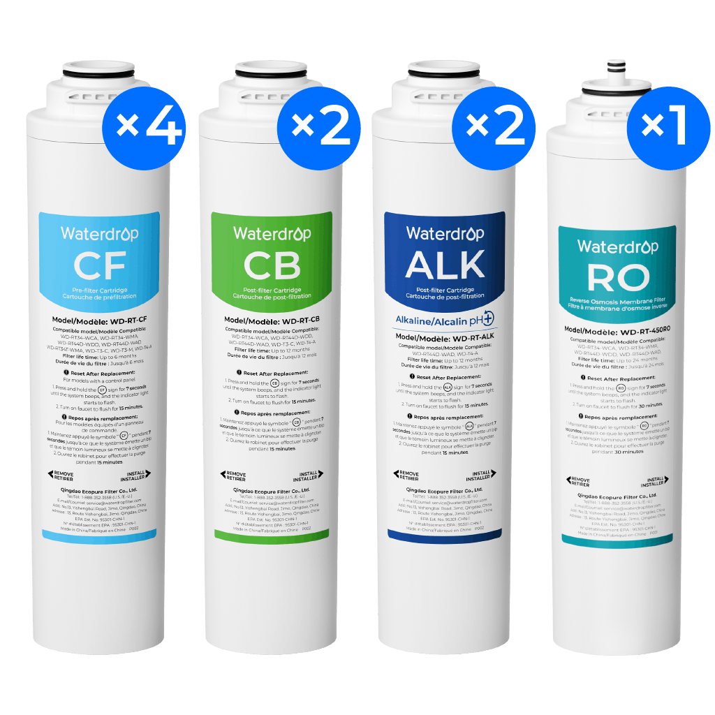 Two-Years Replacement Filter Set for T4-A